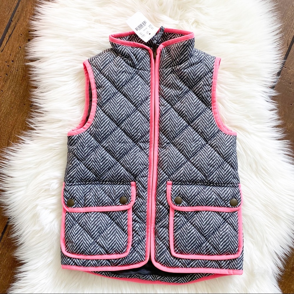 Crewcuts Herringbone Puffy Vest